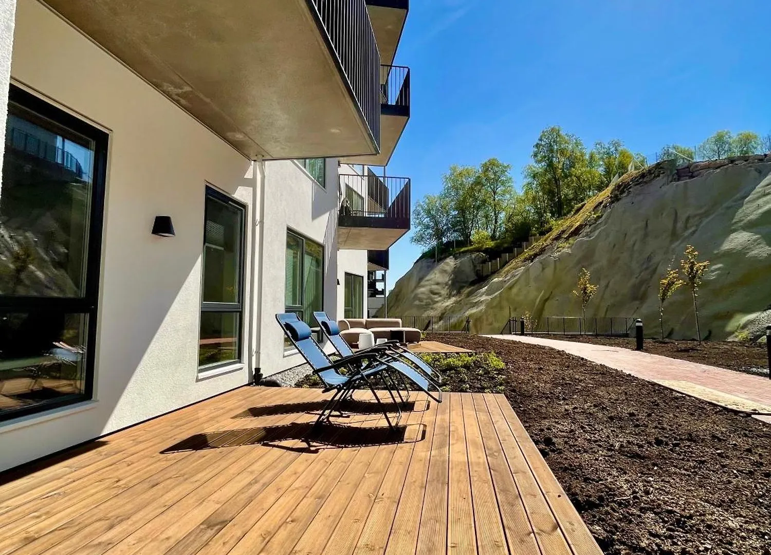 Brand-New Apartement 2025 Sunny Private Terrace - By The Sea Bergen